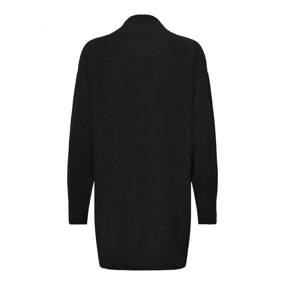 JDYMADDY LIFE L/S LONG BUTTON CARDI (BLACK)