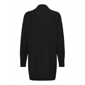 JDYMADDY LIFE L/S LONG BUTTON CARDI (BLACK)