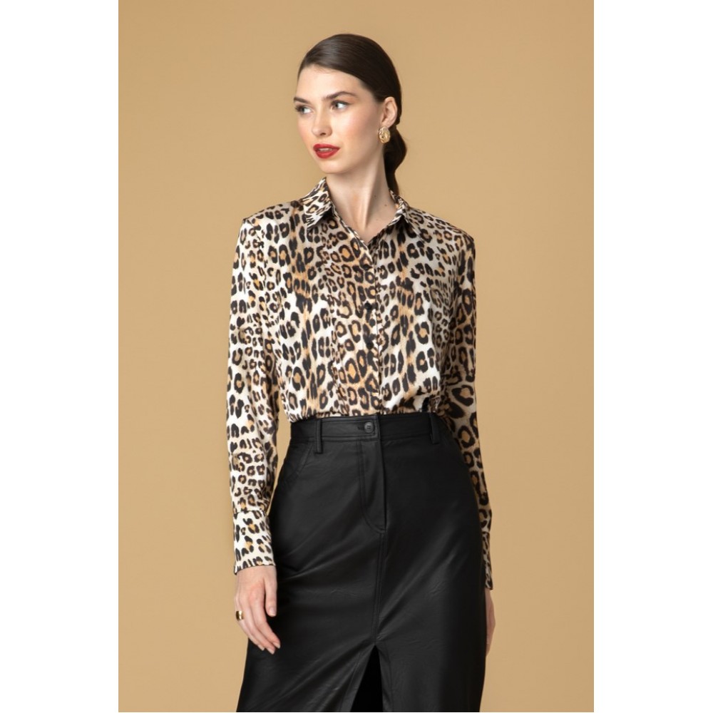 Harper Shirt – Leopard / MOUTAKI