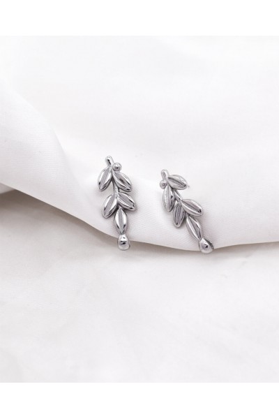 Glimmer Silver Earrings